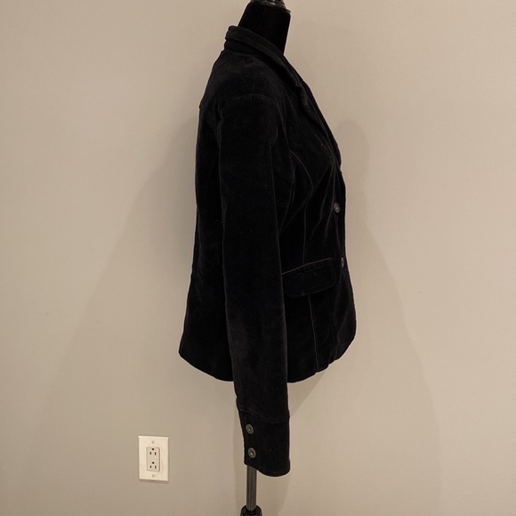 Point Zero Black Corduroy Blazer Size: L - Picture 5 of 7